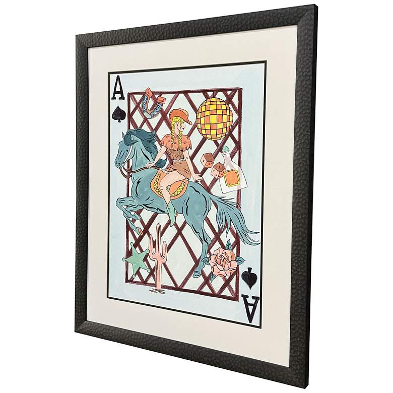 Image 2 Range Rider IV 27"W x 33"H Modern Framed Art more views