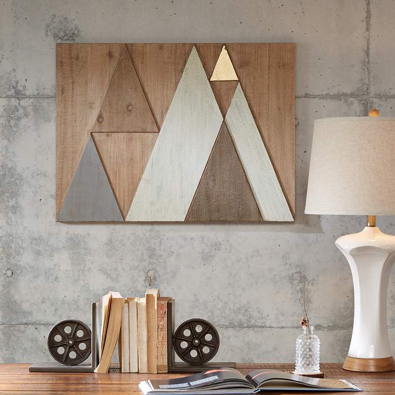 Image 1 Ranger 31 1/2" Wide Wood Wall Art