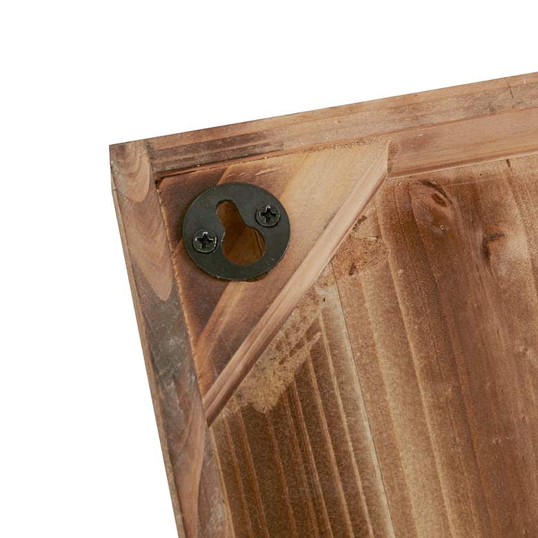 Image 5 Ranger 31 1/2" Wide Wood Wall Art more views
