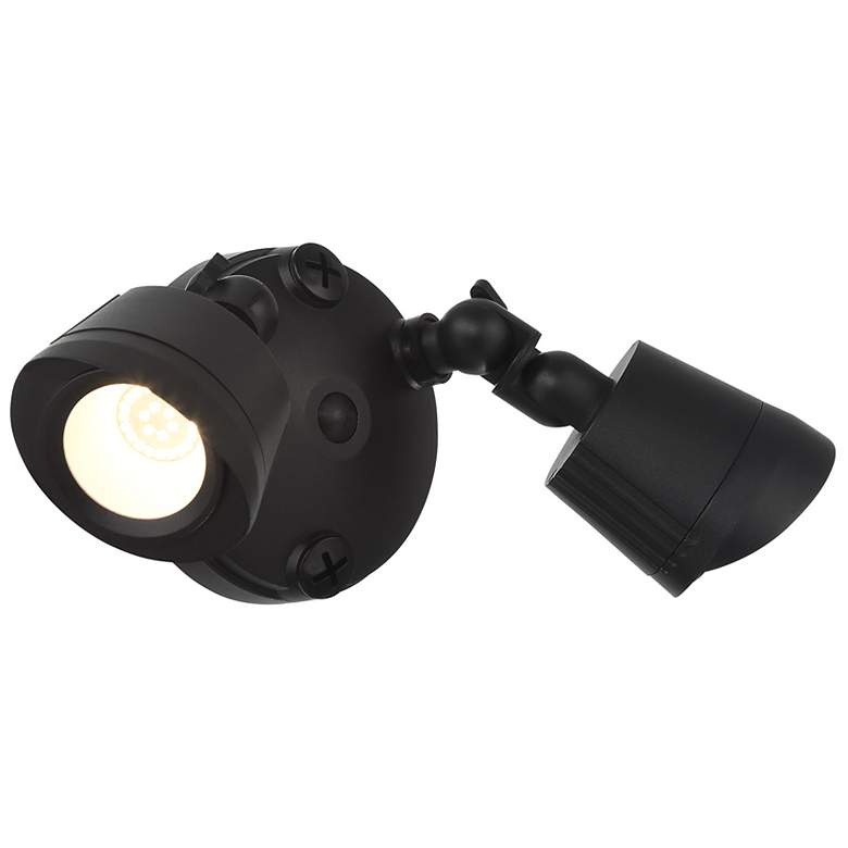 Image 3 Ransom 4 1/4"H Black 2-Light LED Landscape Flood Light more views
