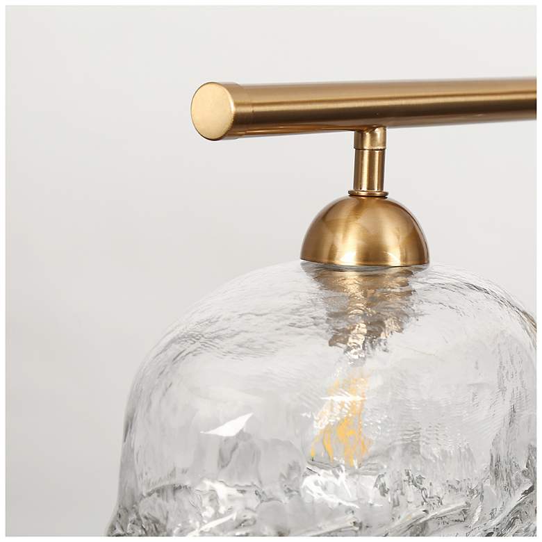 Image 4 Ranunculus 44 1/2"W Plating Brass 4-Light Island Chandelier more views