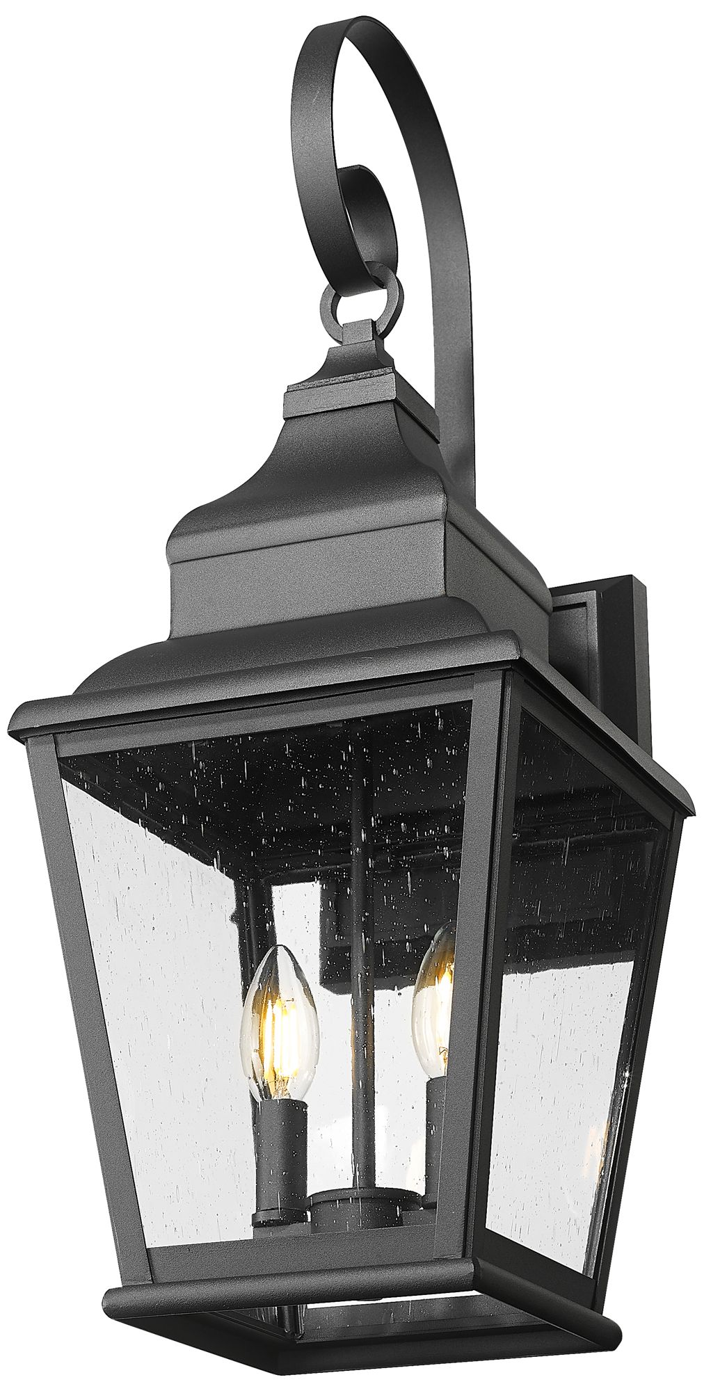 Image 5 Raphael by Z-Lite Sand Black 2 Light Outdoor Wall Light more views