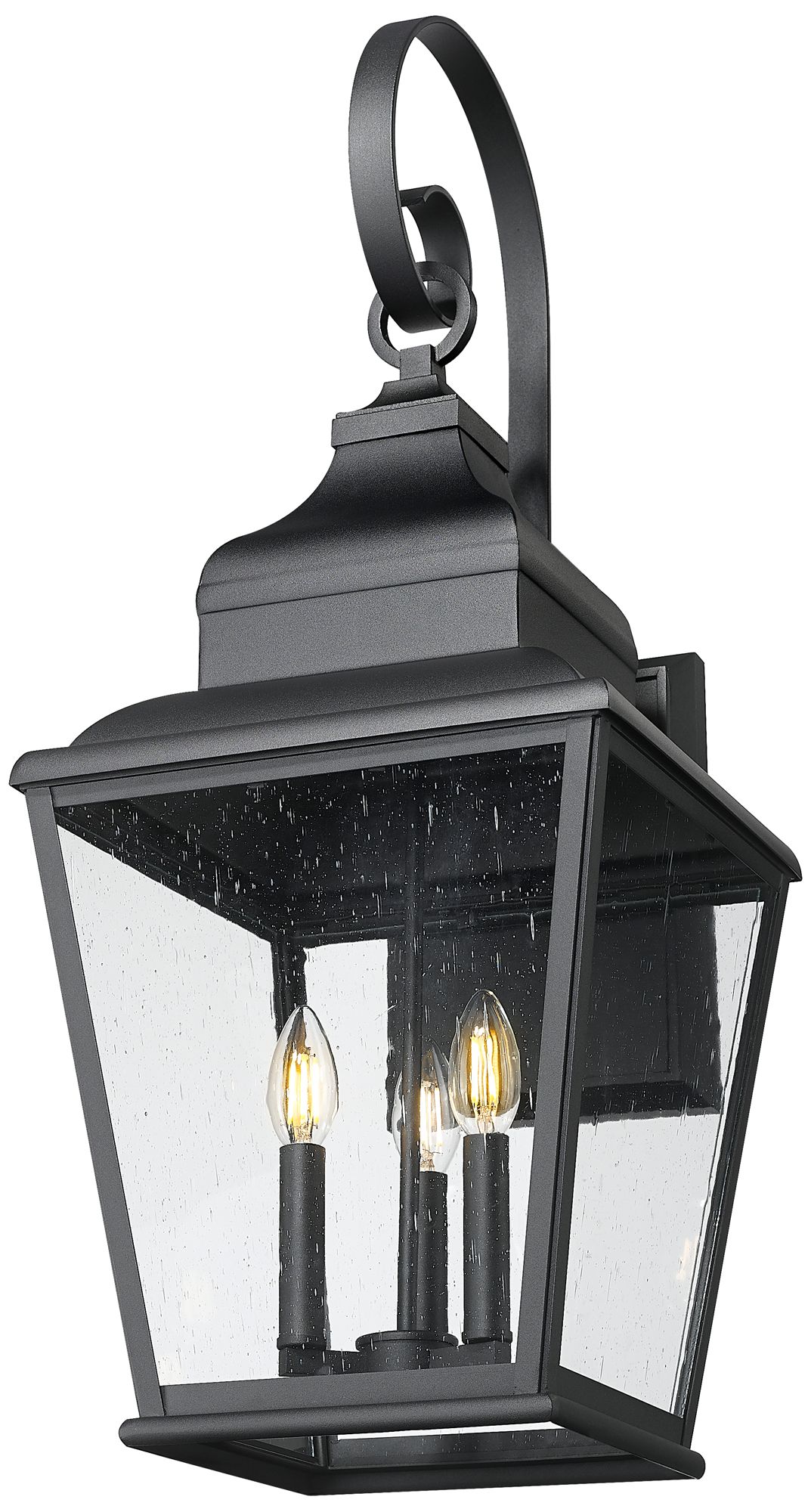 Image 5 Raphael by Z-Lite Sand Black 3 Light Outdoor Wall Light more views