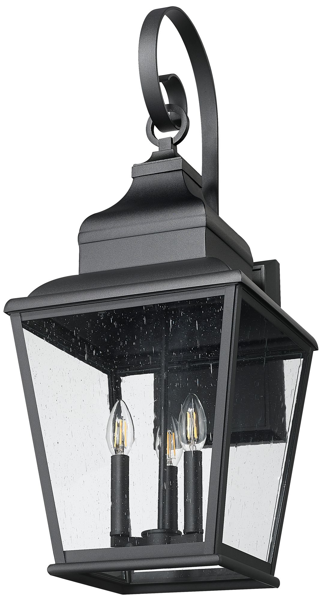 Image 7 Raphael by Z-Lite Sand Black 3 Light Outdoor Wall Light more views