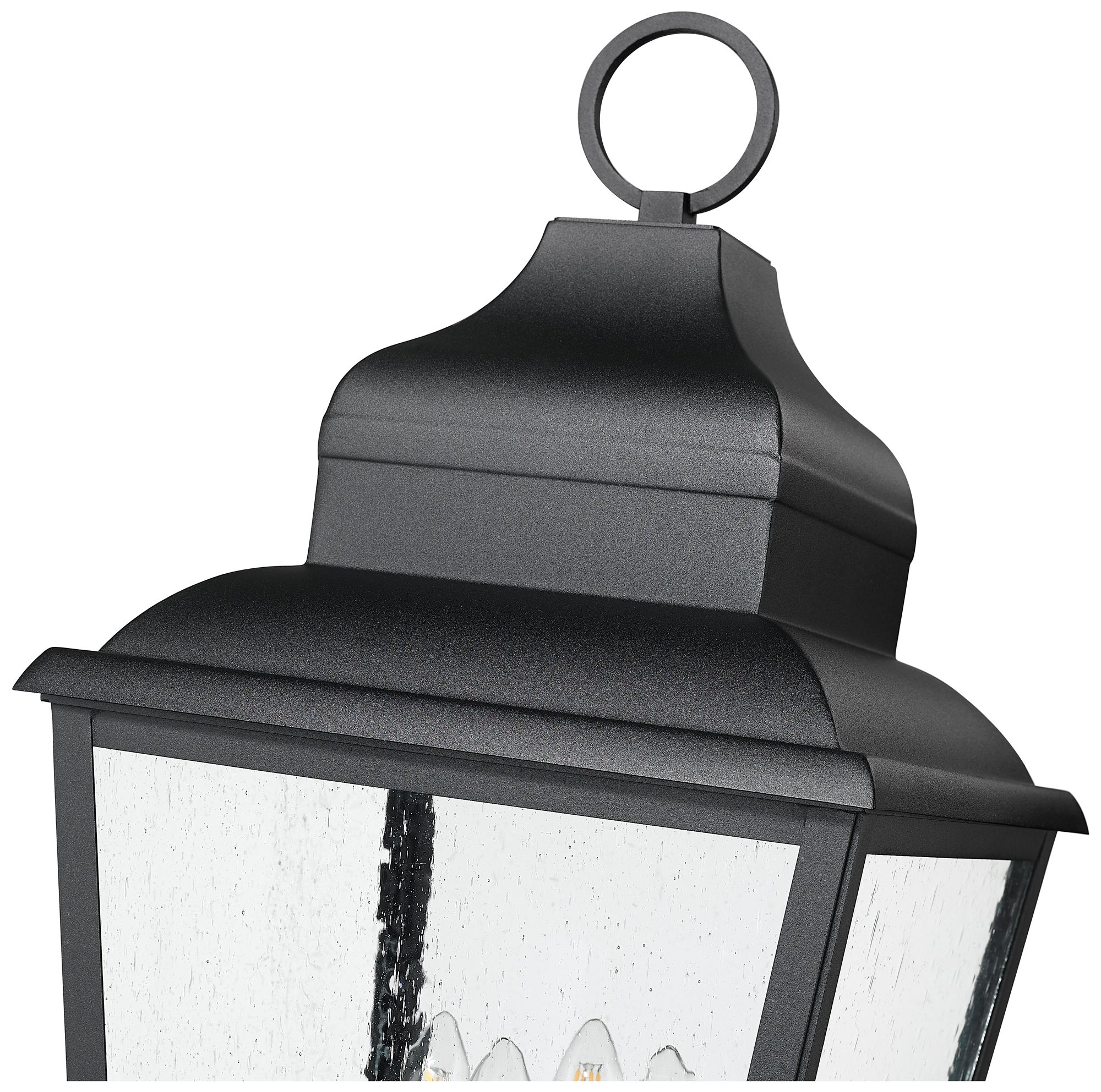 Image 6 Raphael by Z-Lite Sand Black 4 Light Outdoor Post Mounted Fixture more views