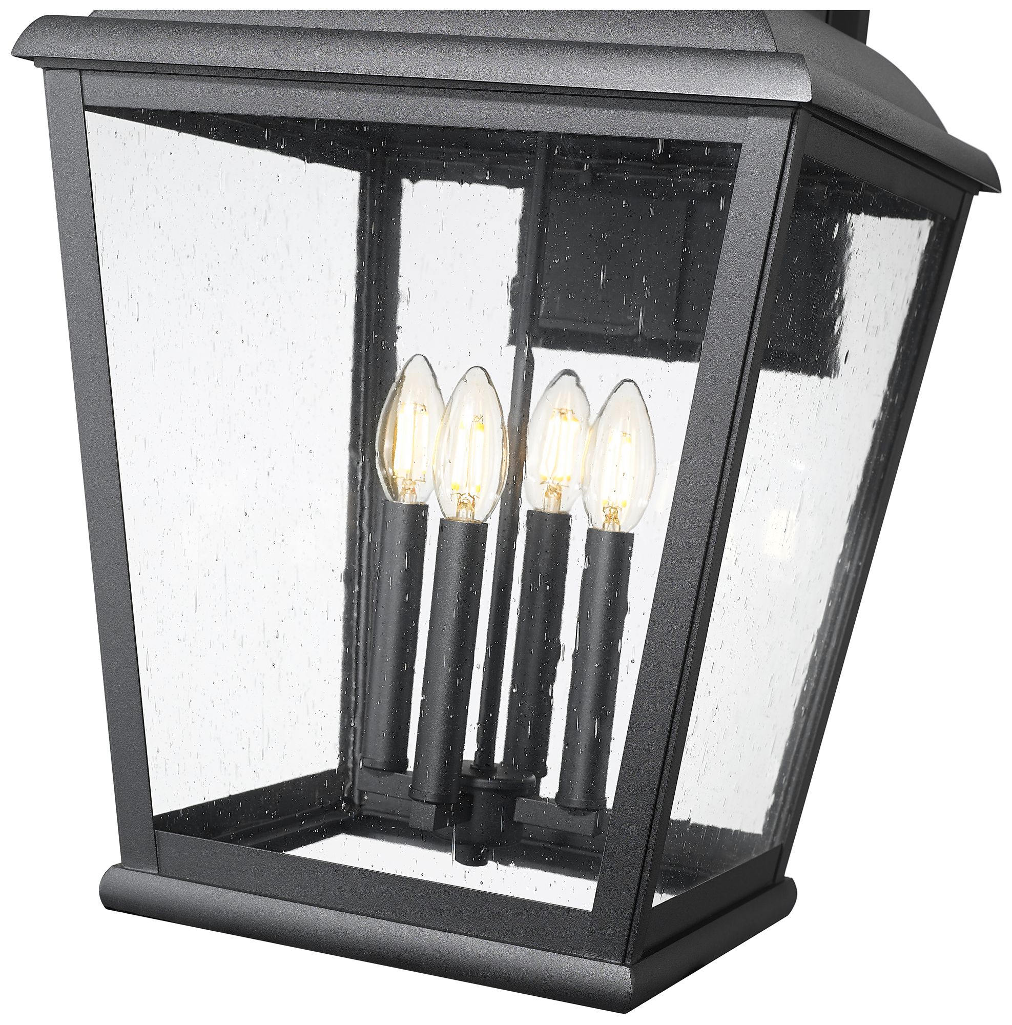 Image 6 Raphael by Z-Lite Sand Black 4 Light Outdoor Wall Light more views