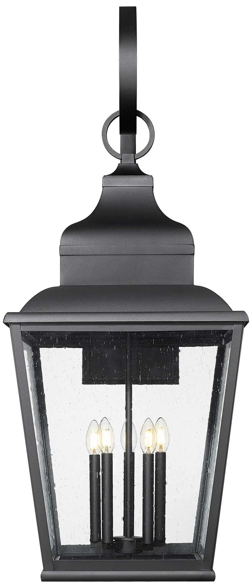 Image 4 Raphael by Z-Lite Sand Black 5 Light Outdoor Wall Light more views