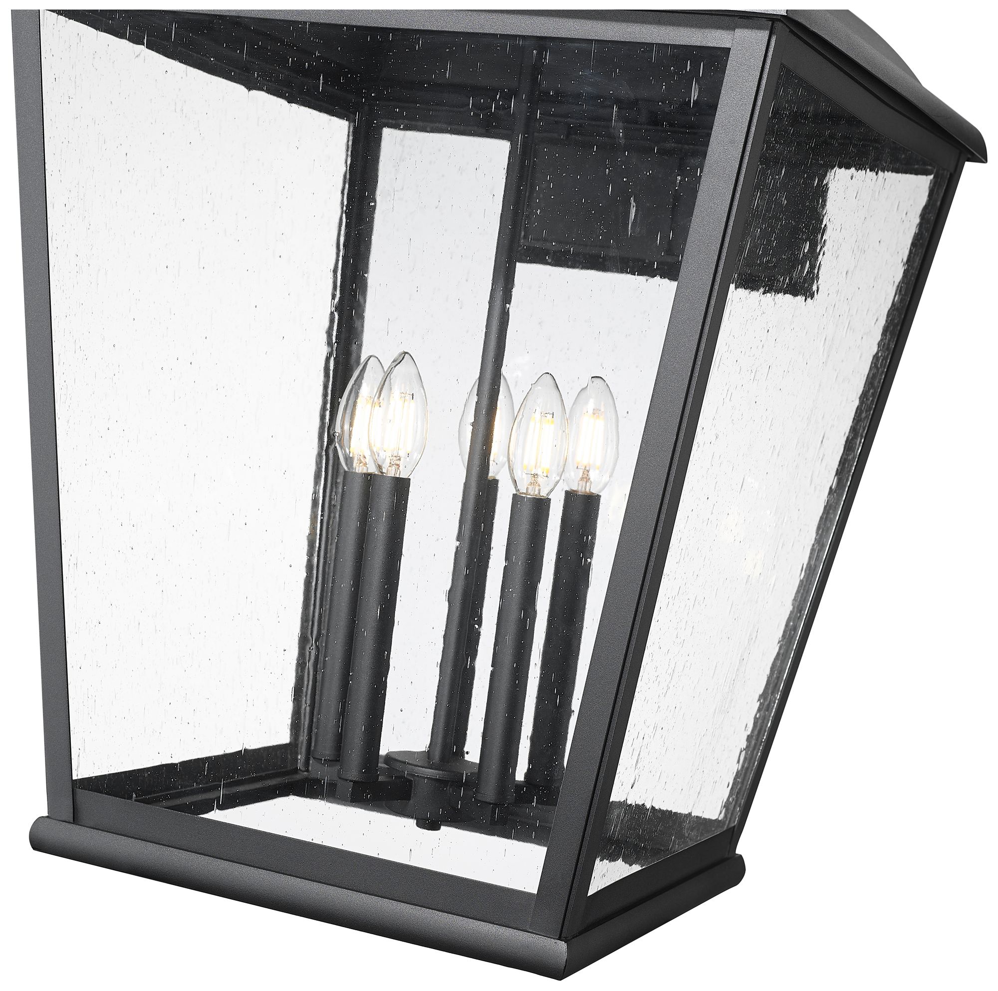 Image 6 Raphael by Z-Lite Sand Black 5 Light Outdoor Wall Light more views