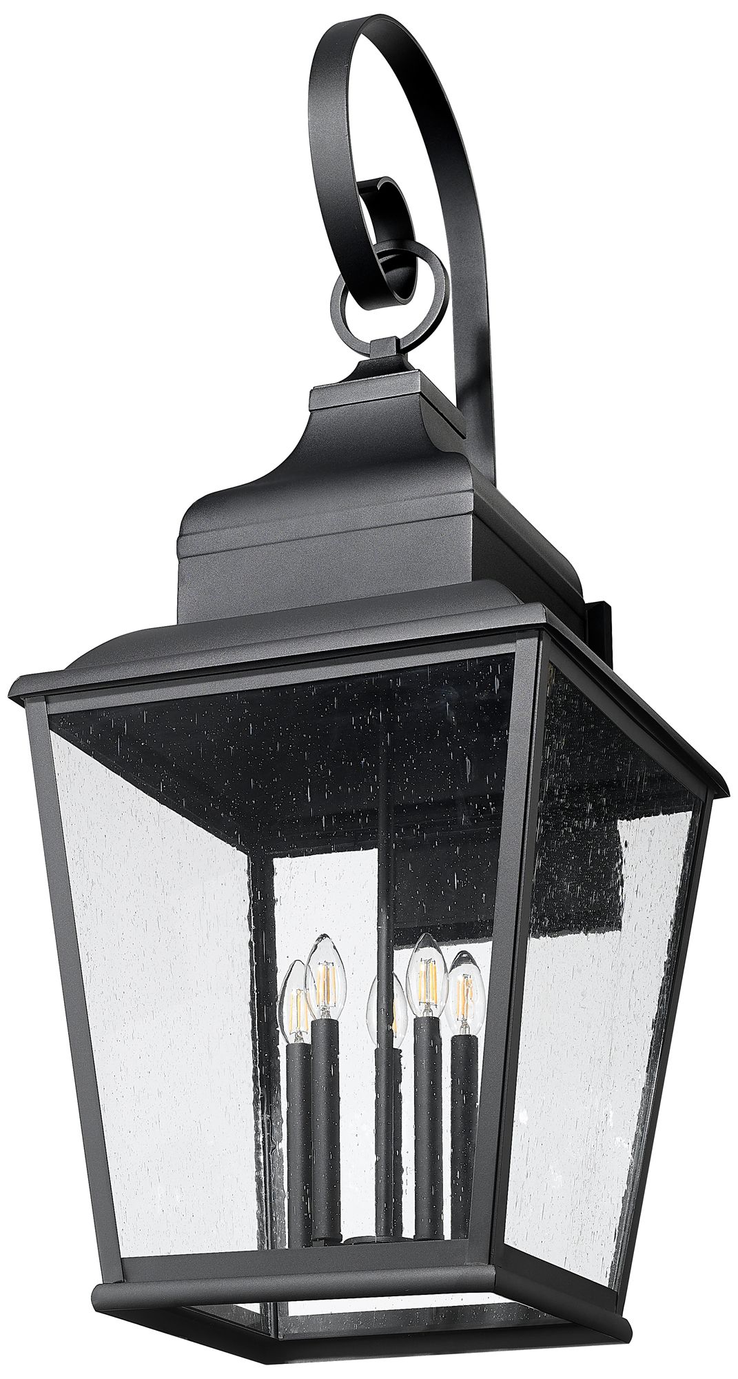 Image 7 Raphael by Z-Lite Sand Black 5 Light Outdoor Wall Light more views
