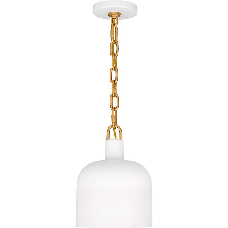 Image 3 Raquel 1-Light Matte White Mini Pendant Light more views