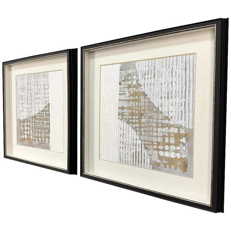 Image 3 Rare Earth 26"W x 26"H Framed Art - Set of 2 more views