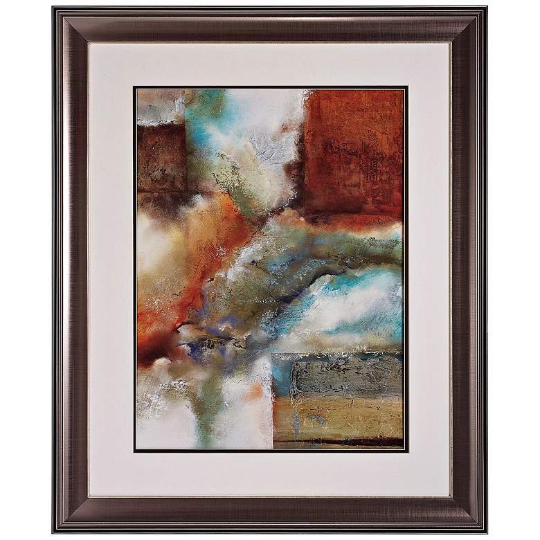 Image 1 Rare Earth II 35 inch High Abstract Collage Wall Art