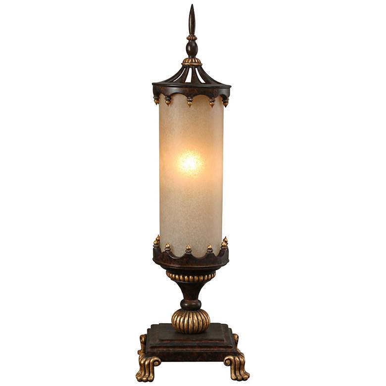 Image 1 Raschella Collection Champagne Glass Accent Table Lamp