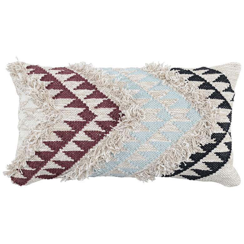 Image 1 Rashida Multi-Color 26" x 14" Decorative Pillow