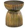 Rasi Antique Brass Table/Stool