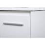 5_Rasina 24" Wide White Single Sink Floating Bathroom Vanity more views