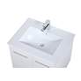Rasina 24" Wide White Single Sink Floating Bathroom Vanity