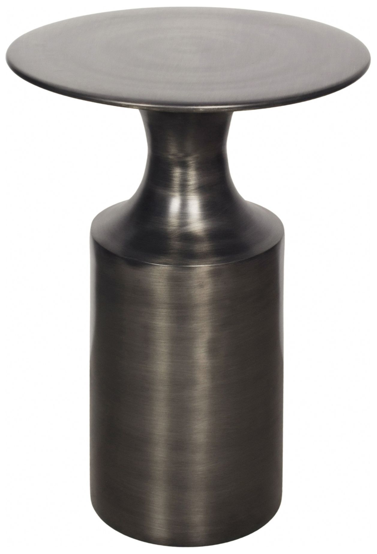 Image 2 Rassa Accent Table Polished Zinc more views