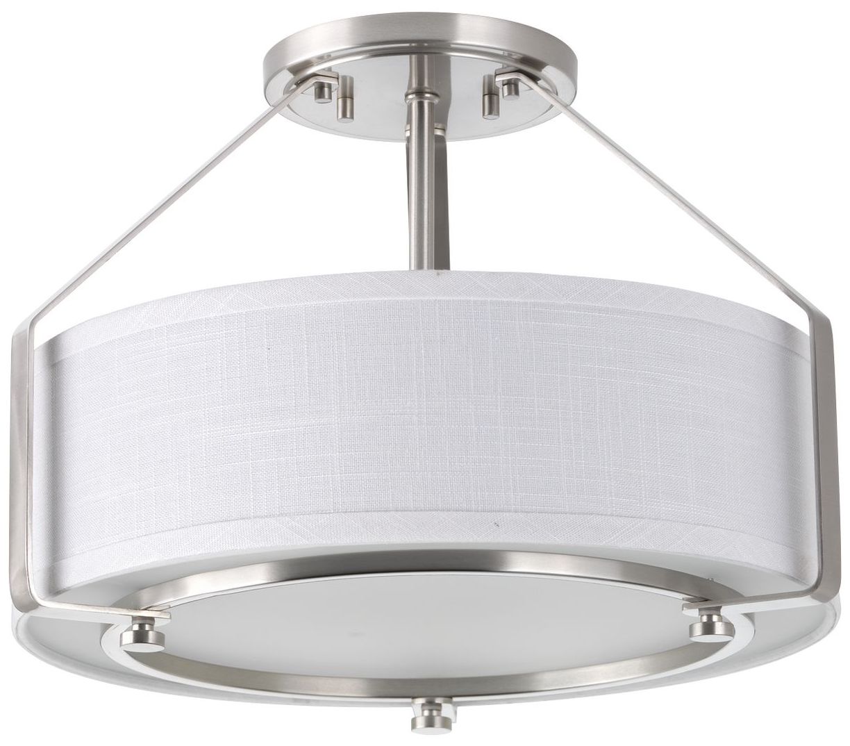 Ratio Collection Three-Light 16" Semi-Flush Mount