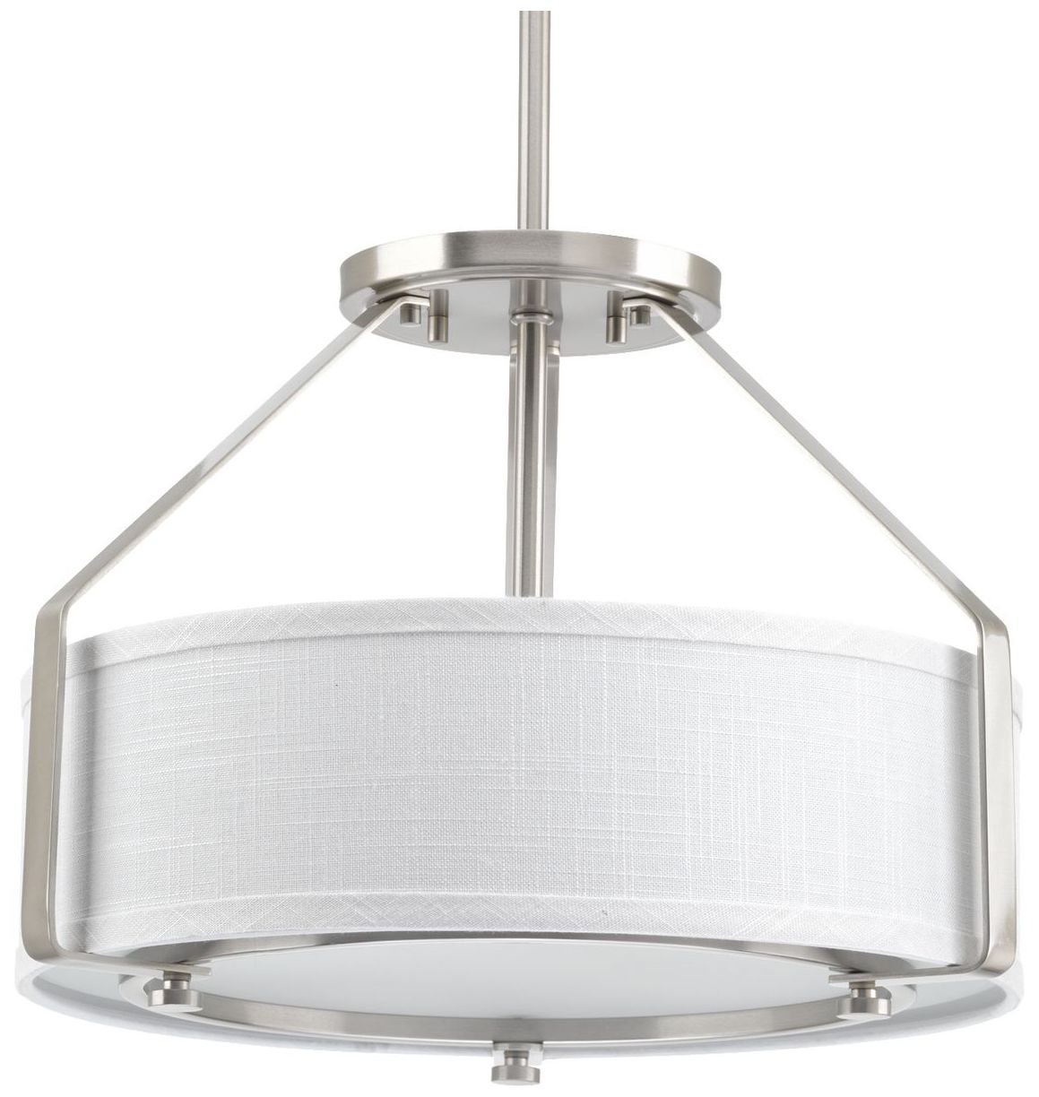Image 3 Ratio Collection Three-Light 16" Semi-Flush Mount more views