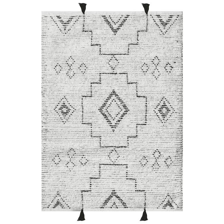 Image 1 Raton, 9x6 Ivory Accent Rug