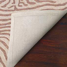 Image4 of Ravella Zebra 2033/19 5'x7'6" Brown Indoor-Outdoor Area Rug more views