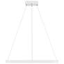 2_Ravello Dual Voltage 24" LED Pendant - Matte White more views