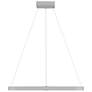 2_Ravello Dual Voltage 24" LED Pendant - Satin more views