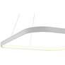 4_Ravello Dual Voltage 24" LED Pendant - Satin more views