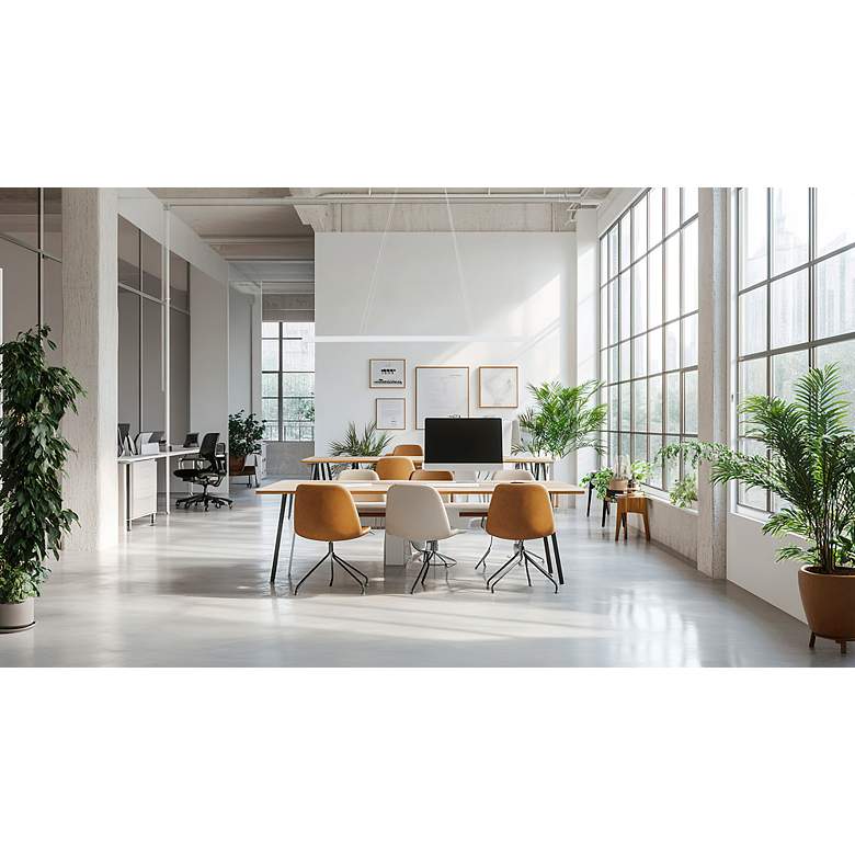 Image 7 Ravello Dual Voltage 48" LED Pendant - Matte White more views