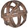 Ravello Natural Firwood 9 3/4" Wide Decorative Orb