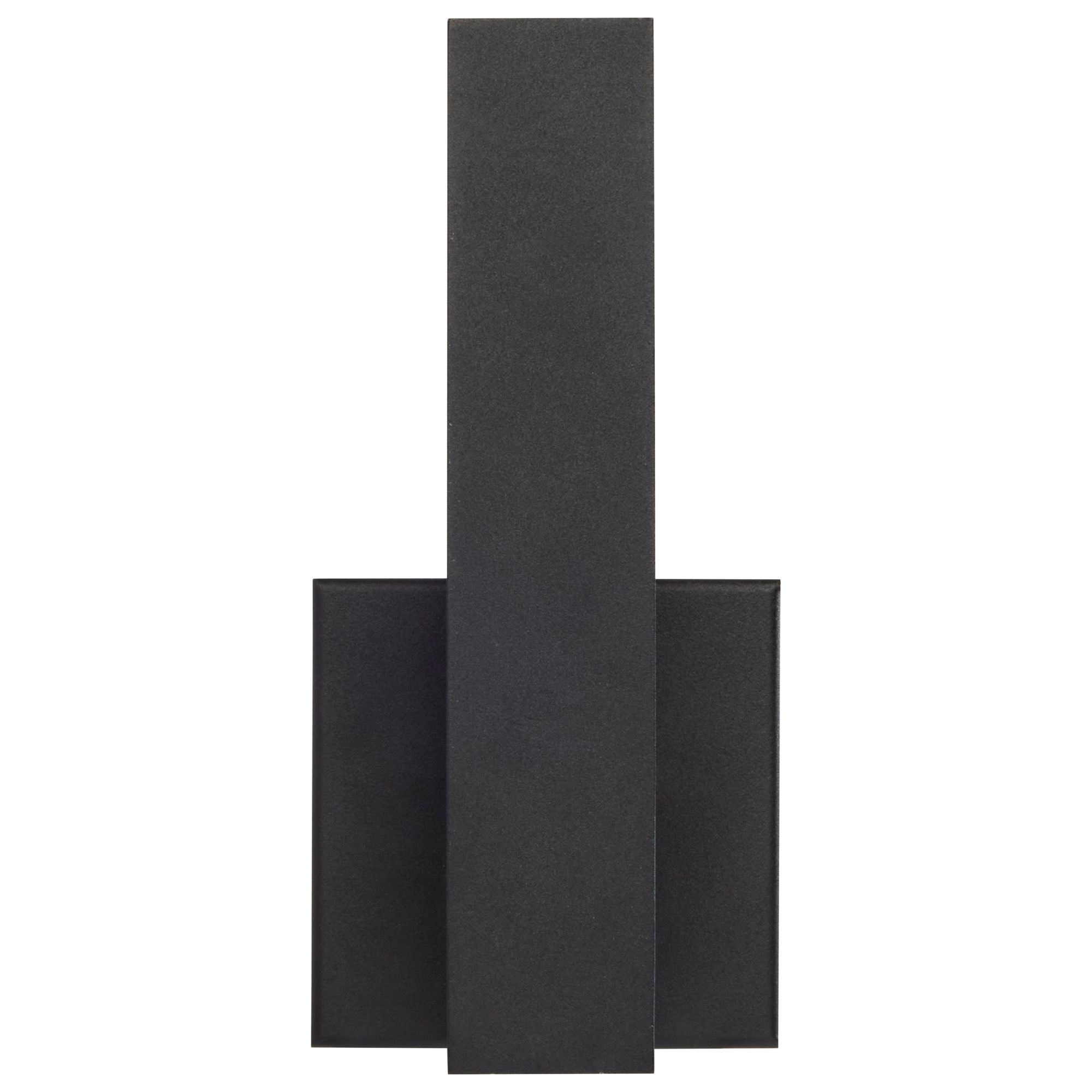 Image 2 Raven 10" High Textured Matte Black LED Outdoor Wall Light more views