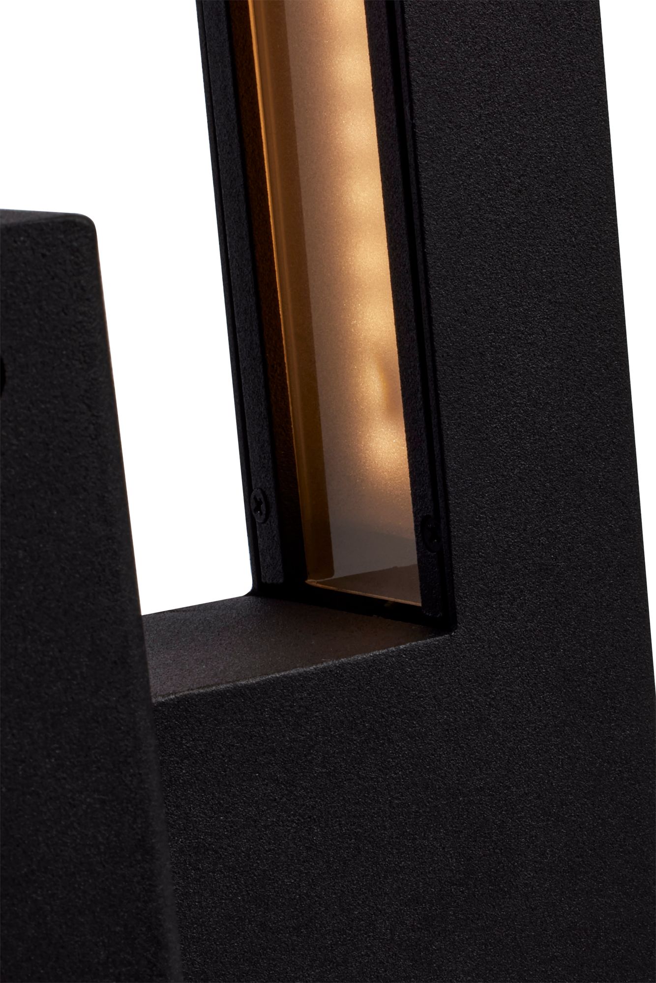 Image 4 Raven 10" High Textured Matte Black LED Outdoor Wall Light more views