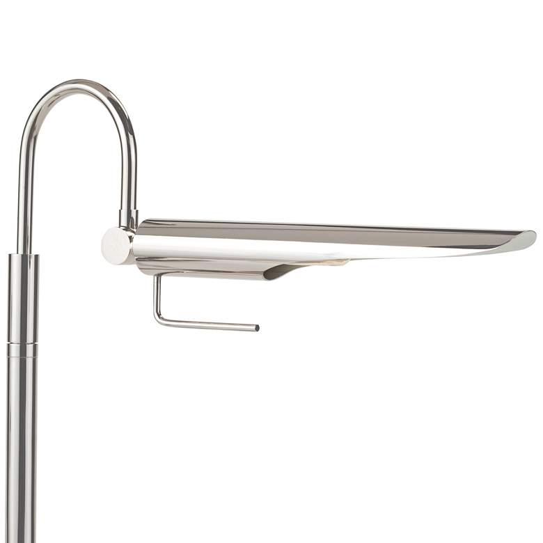 Image 3 Raven 27" High Polished Nickel Modern Industrial Adjustable Desk Lamp more views