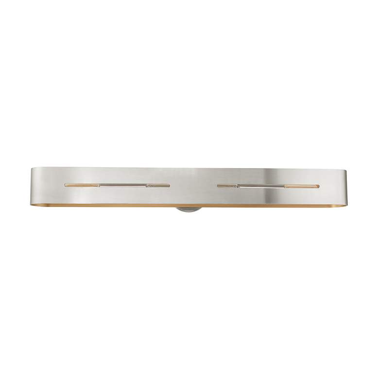 Image 3 Raven 4 Light Brushed Nickel ADA Vanity Sconce more views