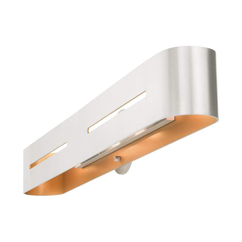 Image 7 Raven 4 Light Brushed Nickel ADA Vanity Sconce more views