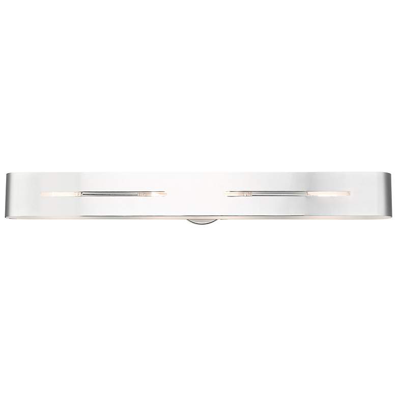 Image 2 Ravena 4 Light Polished Chrome ADA Vanity Sconce