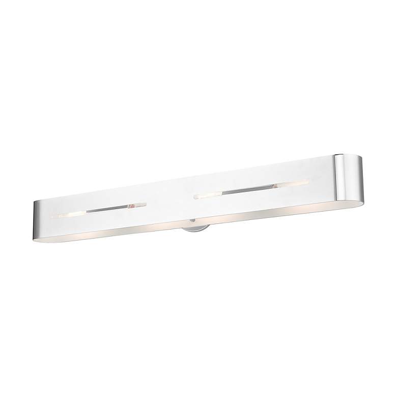 Image 4 Ravena 4 Light Polished Chrome ADA Vanity Sconce more views