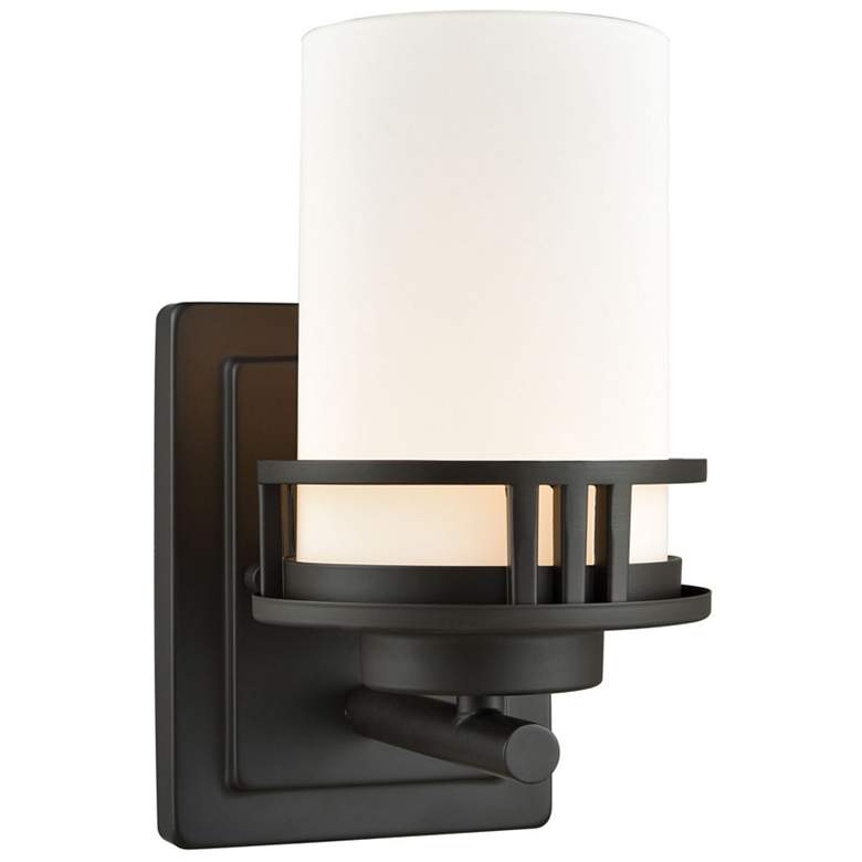 Image 1 Ravendale 9 inch High 1-Light Sconce - Oil Rubbed Bronze