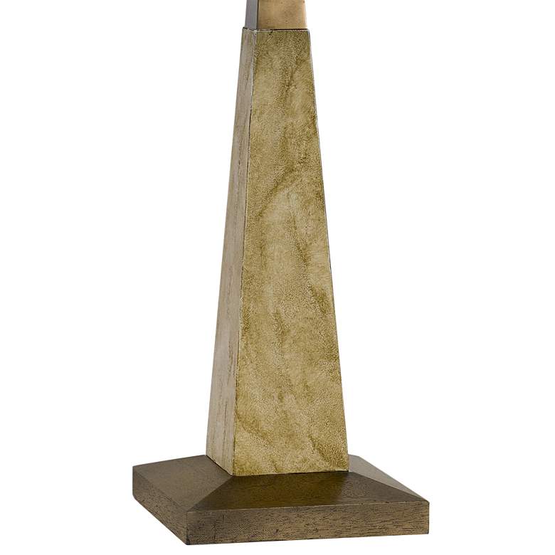 Image 4 Ravenna Earth Pyramid Column Style Table Lamp more views