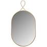 1_Ravina Braided Brass 17 3/4" x 20 1/4" Oval Wall Mirror