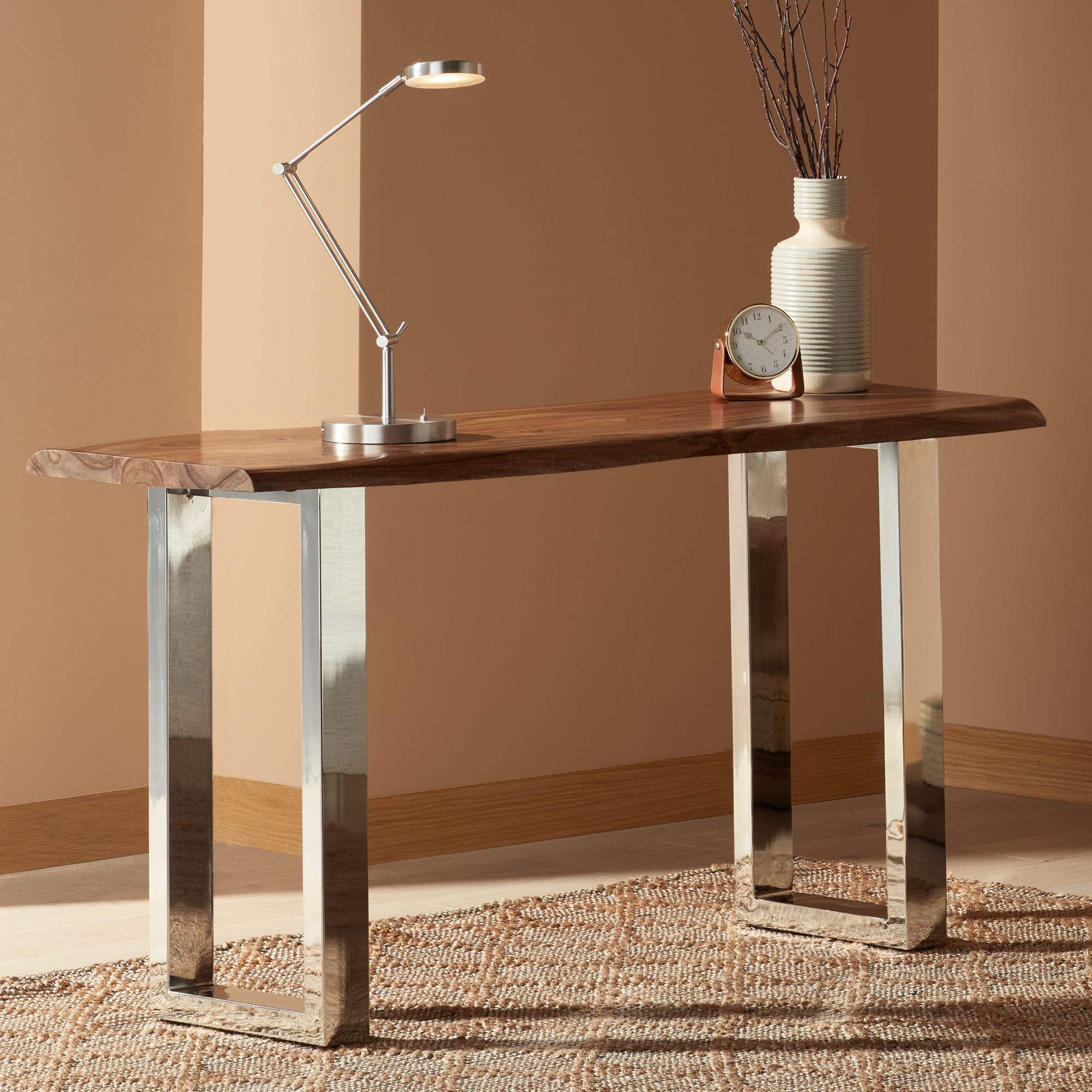 Lamps plus best sale console table