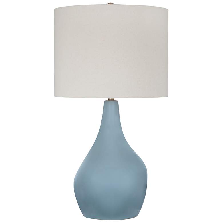 Image 1 Rawlins 33" High Light Grey Blue Table Lamp
