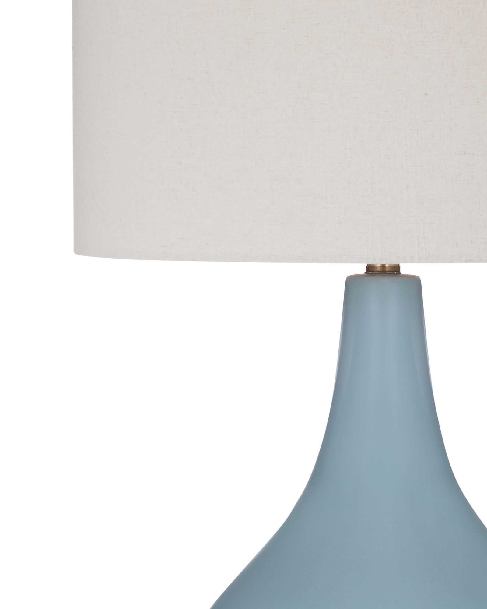 Image 2 Rawlins 33" High Light Grey Blue Table Lamp more views