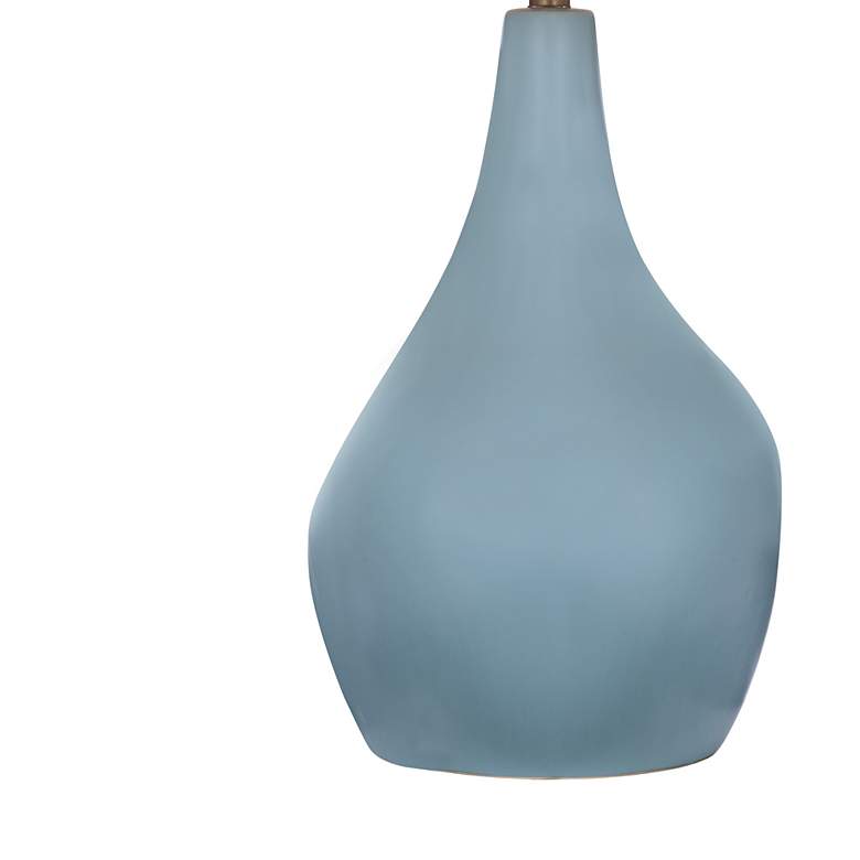 Image 3 Rawlins 33" High Light Grey Blue Table Lamp more views
