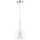Ray 7 3/4" Wide Chrome Mini Pendant