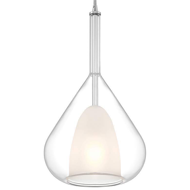 Image 4 Ray 7 3/4" Wide Chrome Mini Pendant more views