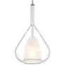 4_Ray 7 3/4" Wide Chrome Mini Pendant more views