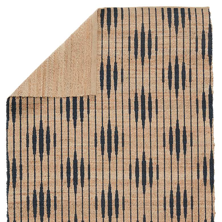 Image 4 Raya Atolia RAY01 5'x8' Natural Navy Rectangular Area Rug more views