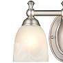 2_Rayburne 8" High Satin Nickel 2-Light Wall Sconce more views